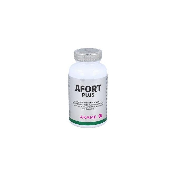 AKAME Afort Plus 60 Cápsulas. Suplemento Digestivo y Respiratorio. Con Probióticos y Hongos. Apto para Veganos.