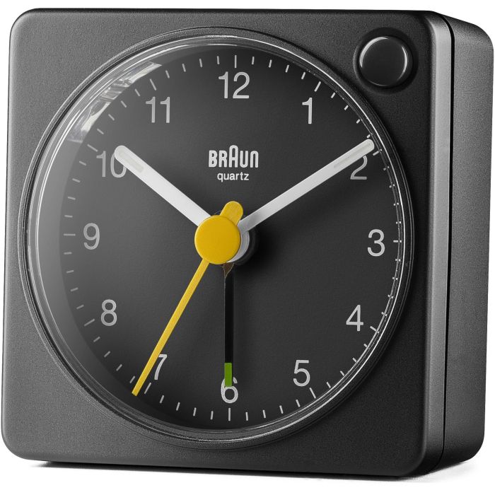 Braun BC 02 XB Quarzwecker schwarz Lichtfunk. 3