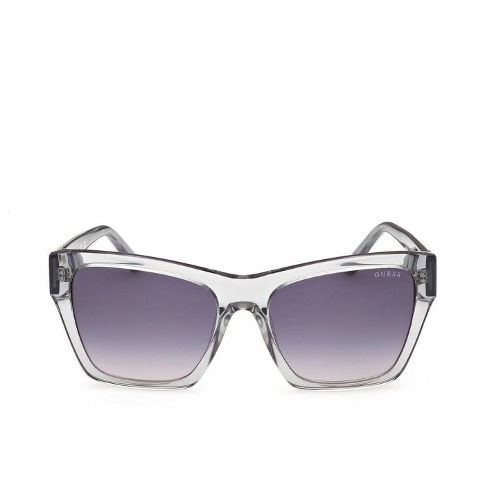 Guess GU00113 20B Gafas de Sol Cuadradas para Mujer, Montura Plástico Gris, Cristales Gris Humo Degradado 55 mm 0 Guess GU00113 20B Gafas de Sol Cuadradas para Mujer, Montura Plástico Gris, Cristales Gris Humo Degradado 55 mm 0