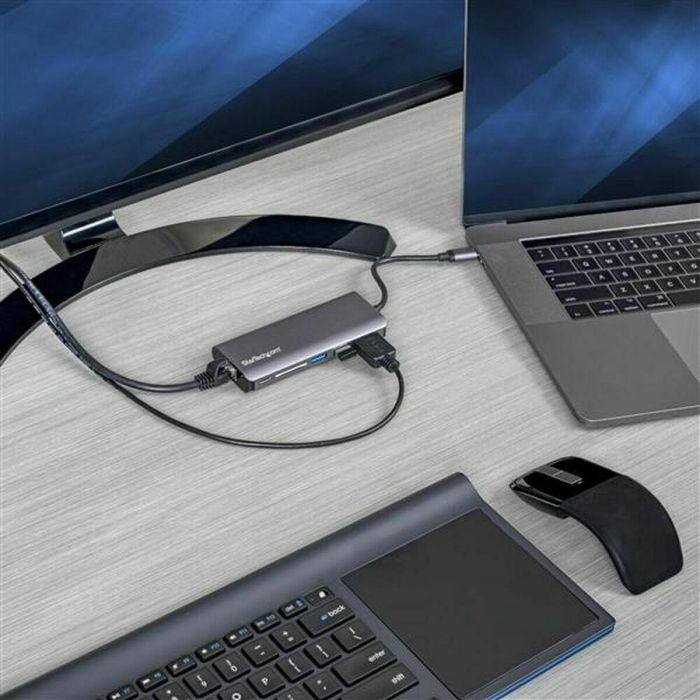 Dockstation Startech DKT30CSDHPD3 4K Ultra HD Gris 2 Dockstation Startech DKT30CSDHPD3 4K Ultra HD Gris 2
