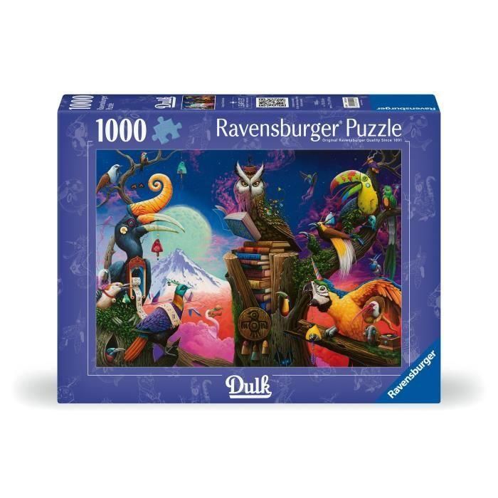 Ravensburger RAV1744093808602 Puzzle Cantos de los pájaros desaparecidos 1000 piezas a partir de 14 años Multicolor
