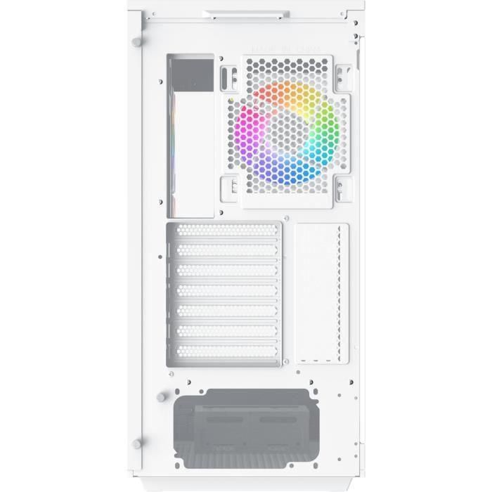 Caja PC - XIGMATEK - META Arctic - Semitorre - E-ATX - Cristal templado - ARGB - Blanco 4