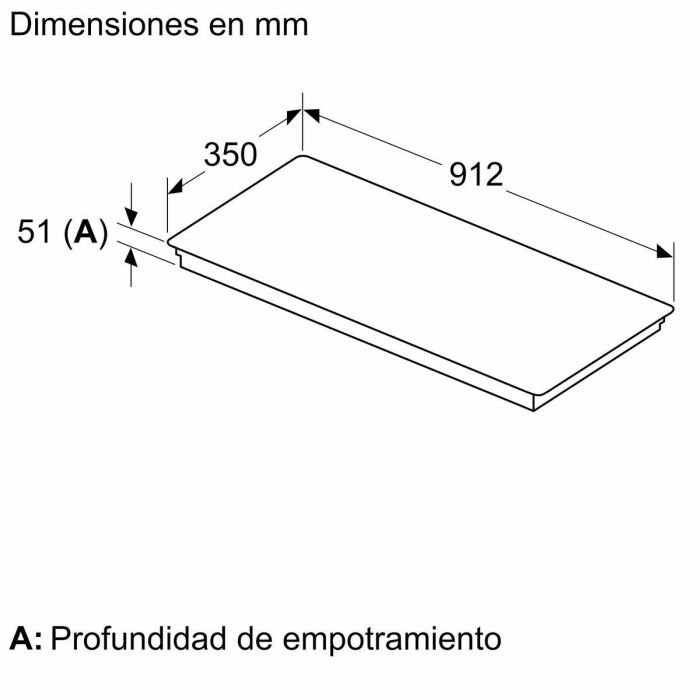 Placa de Inducción Siemens AG EX275HXC1E 91,2 cm 7400 W 2