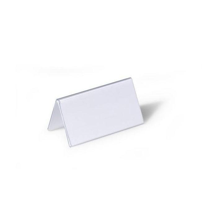 Durable Caja de 25 Portanombres Rígidos PVC 104x100mm para Conferencias y Eventos 8051-19 0 Durable Caja de 25 Portanombres Rígidos PVC 104x100mm para Conferencias y Eventos 8051-19 0