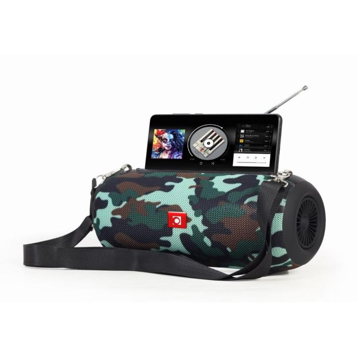 Gembird SPK-BT-17-CM Altavoz Bluetooth Portátil Camuflaje con Radio FM y Antena Integrada 7 Gembird SPK-BT-17-CM Altavoz Bluetooth Portátil Camuflaje con Radio FM y Antena Integrada 7