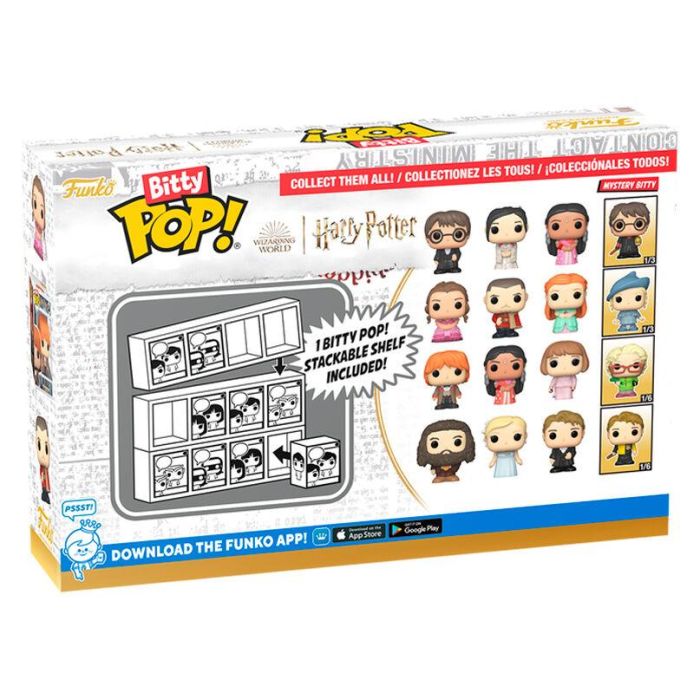 Blister 4 figuras Bitty POP Harry Potter Harry 2 Blister 4 figuras Bitty POP Harry Potter Harry 2