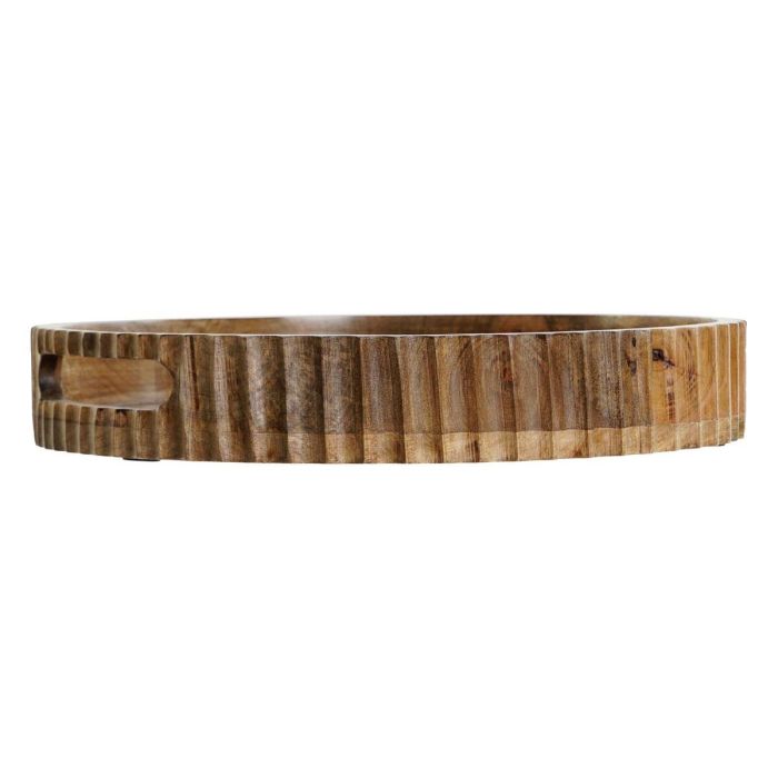 Bandeja Colonial DKD Home Decor Marron Oscuro 30 x 5 x 30 cm 2 Bandeja Colonial DKD Home Decor Marron Oscuro 30 x 5 x 30 cm 2