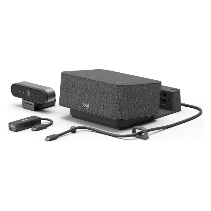 Logitech Dock Focus Room Kit Video conferencing kit BRIO Ultra HD Pro Webcam Dock Optimised 6