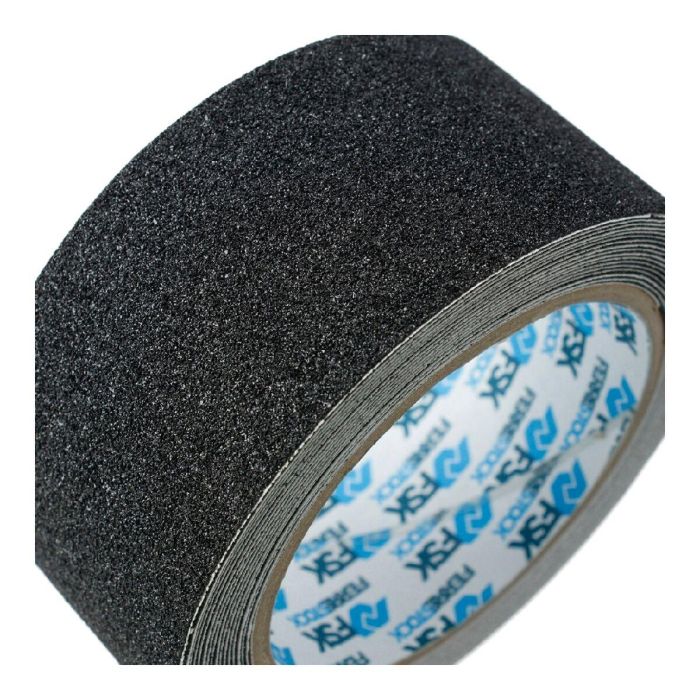Cinta Adhesiva Ferrestock 5 m x 50 mm Negro Antideslizante 1 Cinta Adhesiva Ferrestock 5 m x 50 mm Negro Antideslizante 1