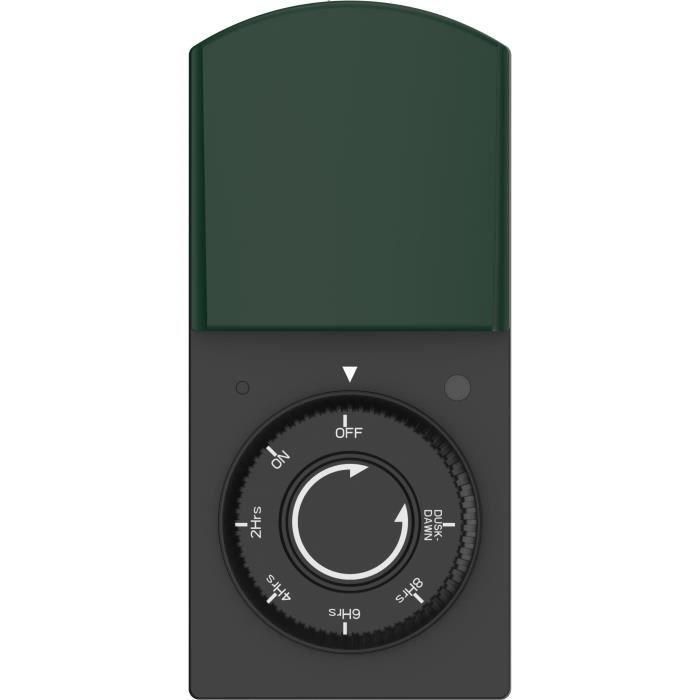 Programador de exterior IP44 con detector crepuscular - GAO - 1000 W - Blanco 3 Programador de exterior IP44 con detector crepuscular - GAO - 1000 W - Blanco 3