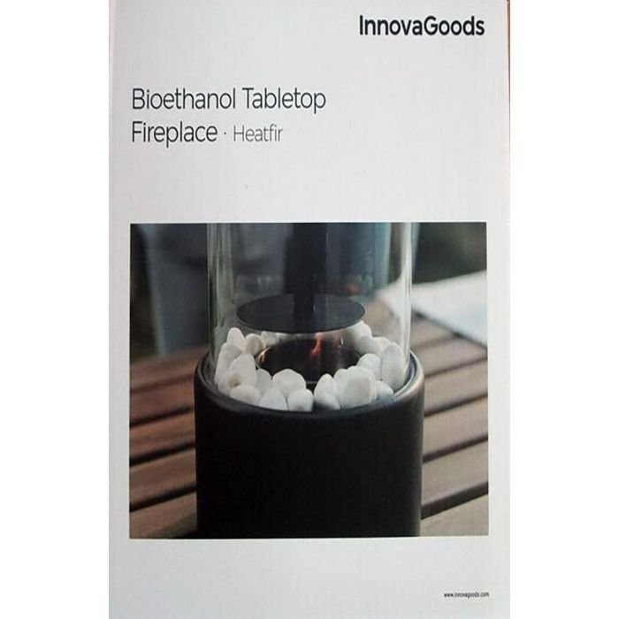 Chimenea de Mesa de Bioetanol Decorativa Heatfir InnovaGoods 14 Chimenea de Mesa de Bioetanol Decorativa Heatfir InnovaGoods 14