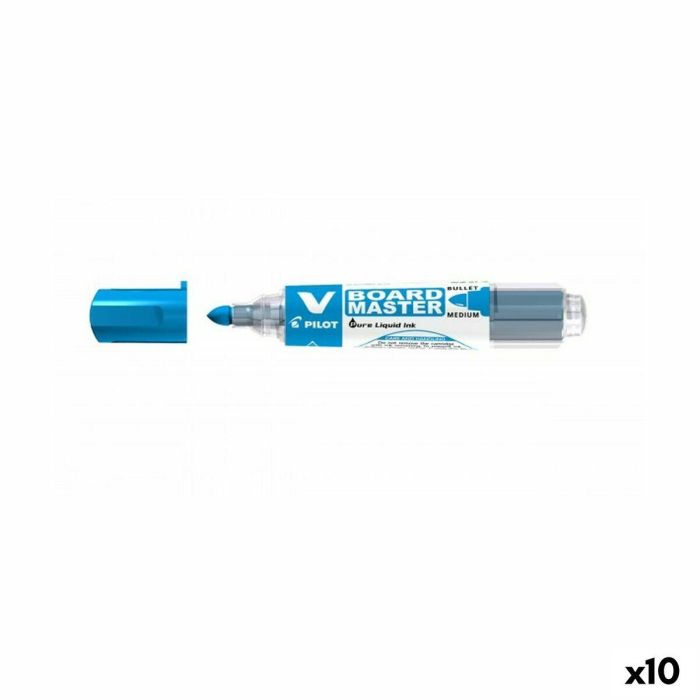 Pilot V Board Master Rotulador Pizarra Blanca Azul Tinta Líquida Trazo 2,3 mm Punta Cónica Recargable Reciclado 0 Pilot V Board Master Rotulador Pizarra Blanca Azul Tinta Líquida Trazo 2,3 mm Punta Cónica Recargable Reciclado 0
