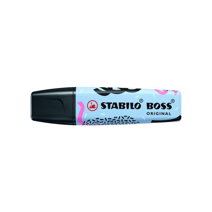 Marcador Fluor Stabilo Boss 70 By Ju Schnee Pastel Azul Nublado 10 unidades