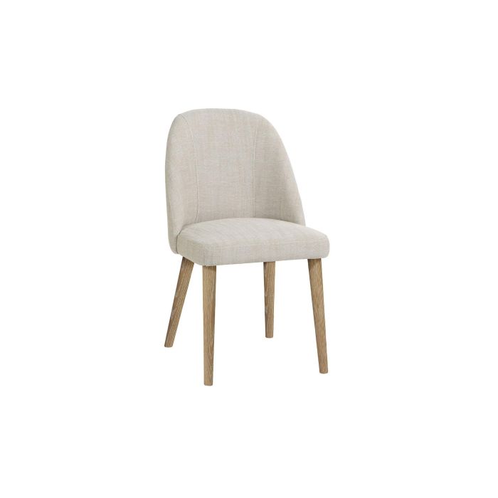 DKD Home Decor 2c24 Silla Urban Blanca Tapizada Acabado Decapé de Fresno y Poliéster 50x59x84 cm DKD Home Decor 2c24 Silla Urban Blanca Tapizada Acabado Decapé de Fresno y Poliéster 50x59x84 cm