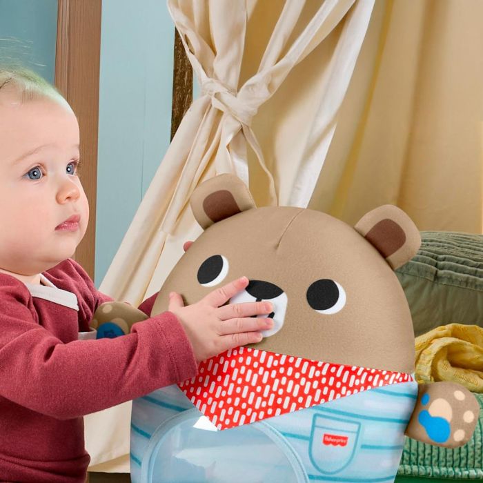 Fisher-Price Oso Inflable Golpea y Balancea Jlb83 Juguete para Bebés +6 Meses 3