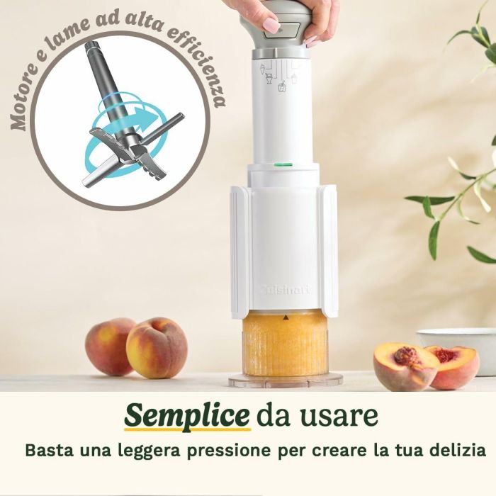 Heladera CUISINART - ICEFD10E - 250 W - 3 x 240 ml - Blanca 3