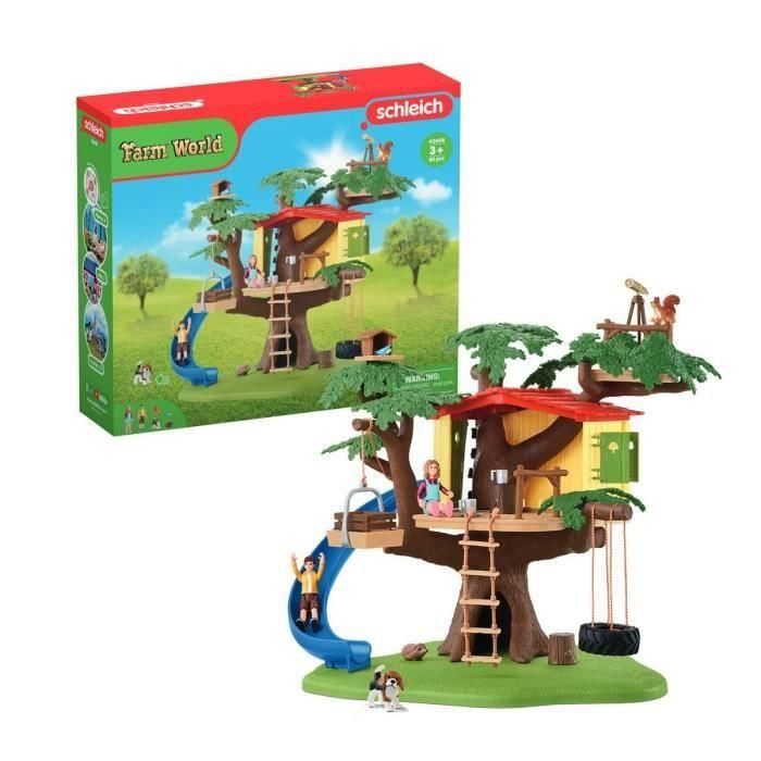 Schleich - Adventure Hut en árboles - 42408 Schleich - Adventure Hut en árboles - 42408