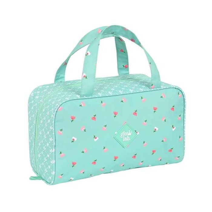 Neceser Escolar Glow Lab Pepa Verde 31 x 14 x 19 cm 1 Neceser Escolar Glow Lab Pepa Verde 31 x 14 x 19 cm 1
