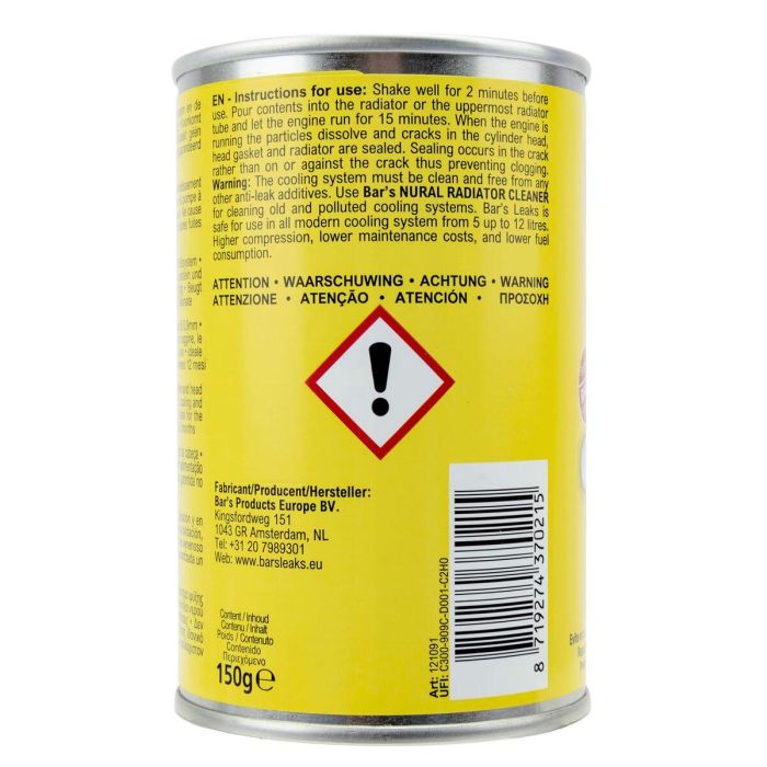 Bars Limpiador Radiador Liquid BARS121091 1 Bars Limpiador Radiador Liquid BARS121091 1