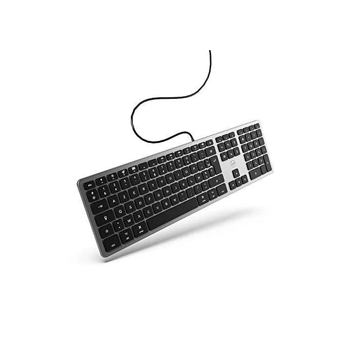 MOBILITY LAB Teclado DesignTouch con Cable para MAC Space Grey QWERTY 1.5m 3