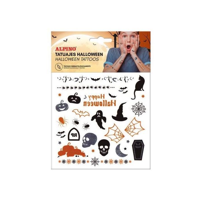 Maquillaje Alpino Tatuajes Temporales Halloween