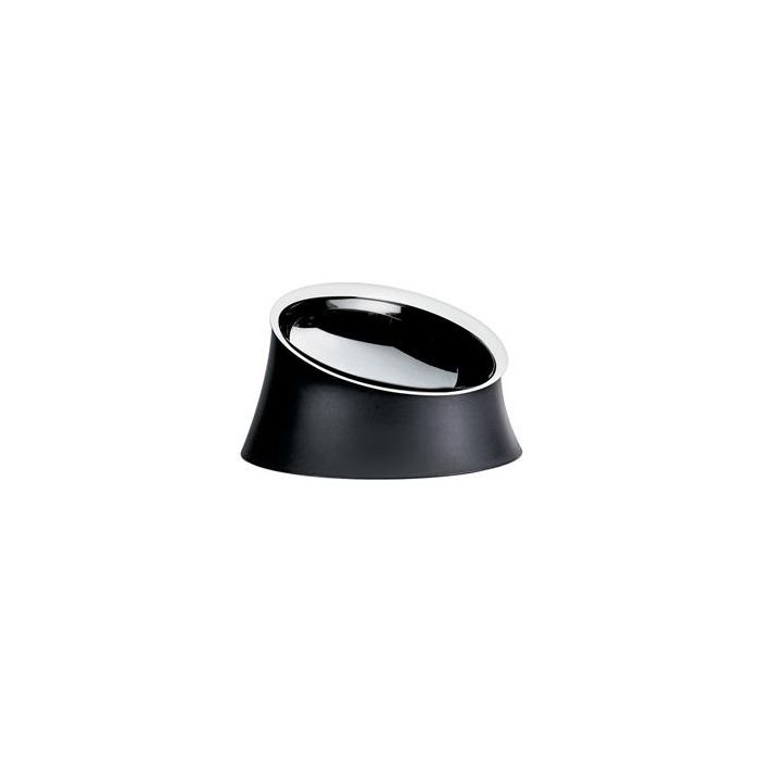 Alessi BM13/28 B Wowl Comedero para Perros en Acero Inoxidable y Resina, 28cm