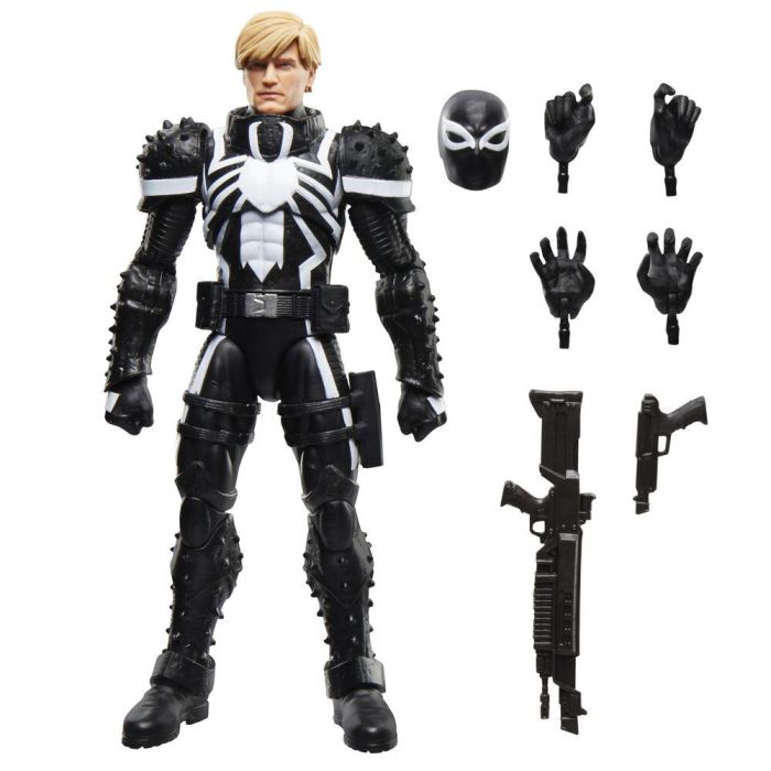 Hasbro G0786 Figura Agente Venom Marvel Legends Series, articulada 15 cm (cómics Spider-Man), con 7 accesorios 1