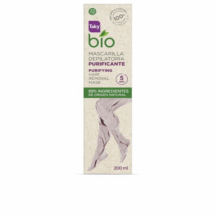 Cera Depilatoria Corporal Taky Bio Natural 0% Purifying 200 ml