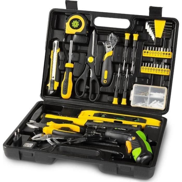 Fieldmann FDG 5018-108AR Juego de herramientas con destornillador inalámbrico 1