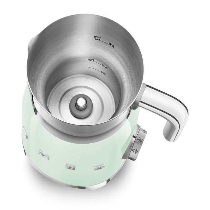 Smeg Milk Frother 50´Style Green MFF11PGEU 4 Smeg Milk Frother 50´Style Green MFF11PGEU 4