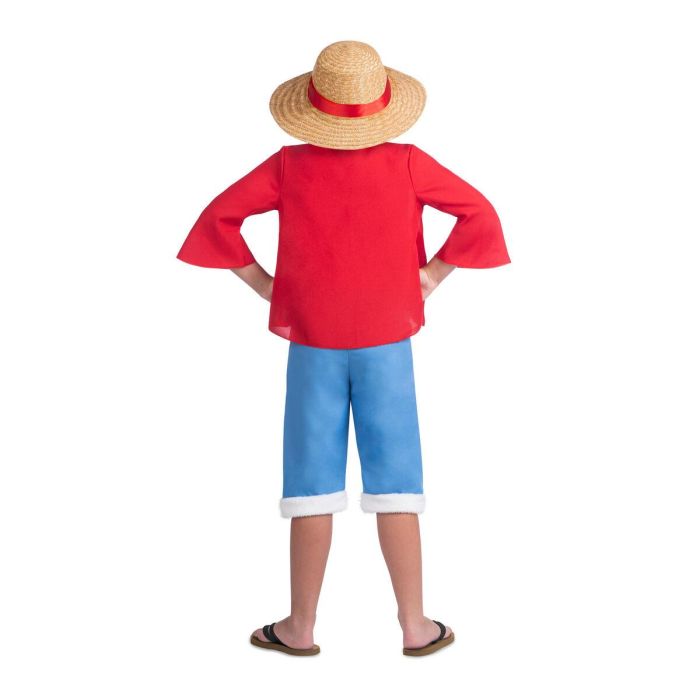 Disfraz para Niños One Piece Luffy (5 Piezas) 10-12 Años 1