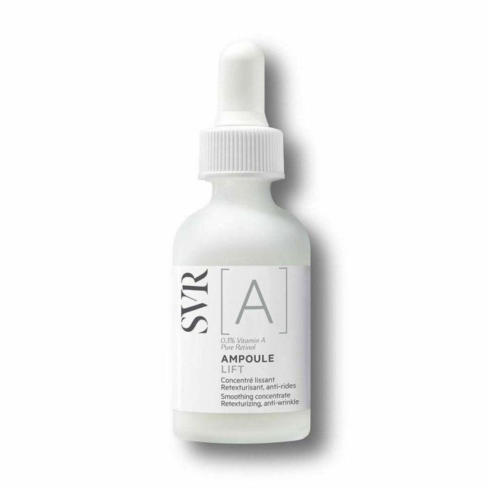 SVR Laboratoire Dermatologique A Ampoule Lift Sérum Vitamina A Retinol Antiarrugas Piel Lisa Suave Acné Poros No Comedogénico 30 ml