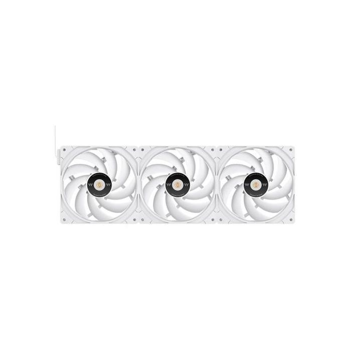Thermaltake TOUGHFAN EX14 Pro Ventilador PC 140mm Blanco - Edición Swappable - 3 Pack 500-2000 RPM Rodamiento Hidráulico 2 Thermaltake TOUGHFAN EX14 Pro Ventilador PC 140mm Blanco - Edición Swappable - 3 Pack 500-2000 RPM Rodamiento Hidráulico 2
