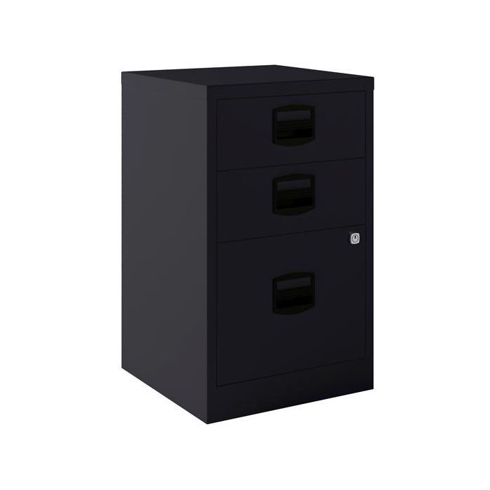 Bisley Archivador Metalico 2 Cajones Personales + 1 Cajón Archivo A4 Fondo 40 cm Antracita Bisley Archivador Metalico 2 Cajones Personales + 1 Cajón Archivo A4 Fondo 40 cm Antracita