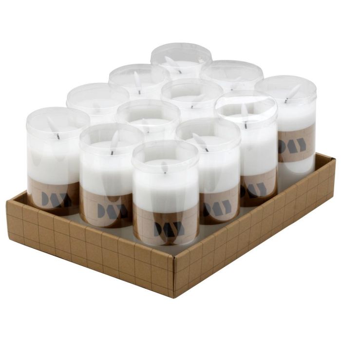 Day Vela LED Cilíndrica Luz Blanca Cálida, Diámetro 7,5 cm x Altura 12,5 cm 3