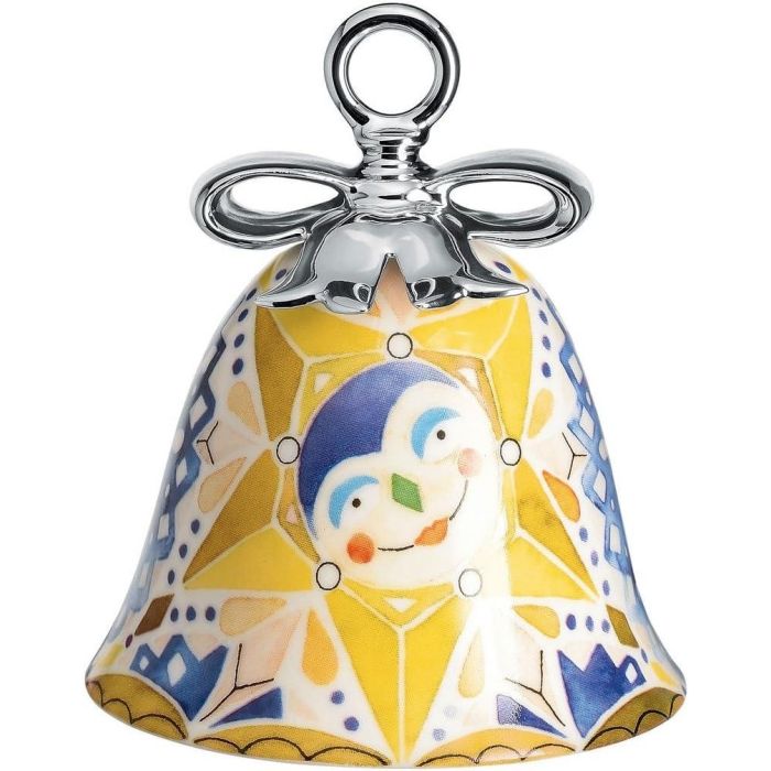 Alessi MW40 7 Adorno de Navidad Multicolor Porcelana Diseñador Marcel Wanders