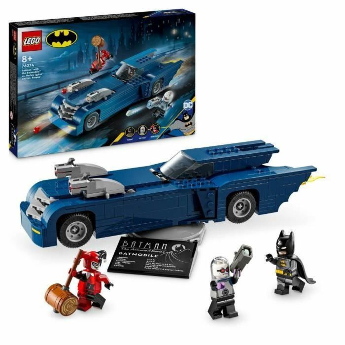 LEGO Super Heroes DC 76274 Batman con el Batmóvil contra Harley Quinn y Mr. Freeze