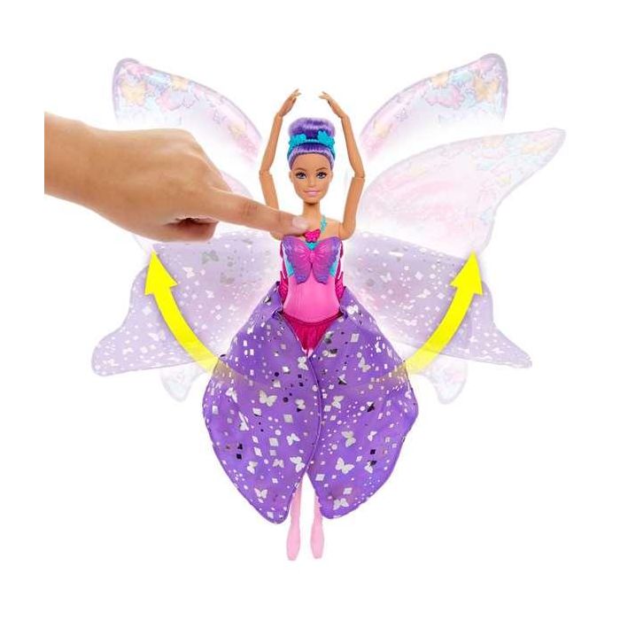 Barbie-De bailarina a mariposa-Muñeca transformación 2 en 1 HXJ10 4 Barbie-De bailarina a mariposa-Muñeca transformación 2 en 1 HXJ10 4