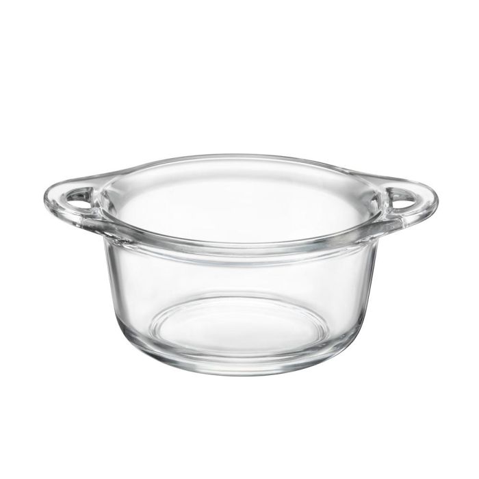 Bormioli Rocco Cazuela Cristal con Asas 500 ml Pentolino de Vidrio Templado para Uso Intensivo - Pack 12 Unidades Bormioli Rocco Cazuela Cristal con Asas 500 ml Pentolino de Vidrio Templado para Uso Intensivo - Pack 12 Unidades