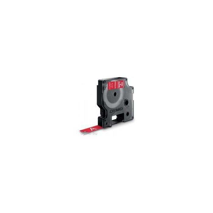 Dymo Cinta De Transferencia Termica D1 Durable. Etiqueta Permante Blanco Sobre Rojo De 12 mmx3M. Rotuladora Labelmanager Dymo Cinta De Transferencia Termica D1 Durable. Etiqueta Permante Blanco Sobre Rojo De 12 mmx3M. Rotuladora Labelmanager