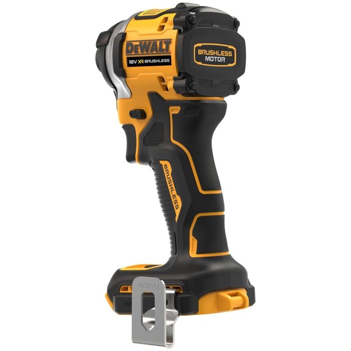 DeWALT Destornillador de impacto DCF850NT, 18V, 1/4", Sin escobillas, 205 Nm, 3 velocidades, 3800 IPM, Negro/Amarillo 9