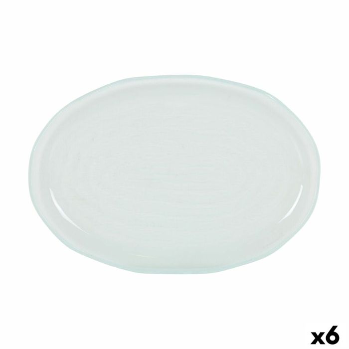 Bandeja de Aperitivos Ovalado 23 x 16 cm (6 Unidades) Bandeja de Aperitivos Ovalado 23 x 16 cm (6 Unidades)