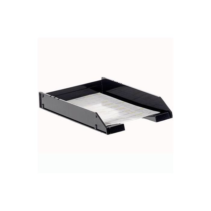 Archivo 2000 Bandeja Fondo Liso 340x260x60 mm Poliestireno Opaco Negro Archivo 2000 Bandeja Fondo Liso 340x260x60 mm Poliestireno Opaco Negro