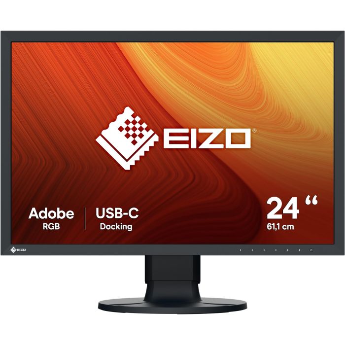 EIZO CS2400S Monitor 24.1" IPS Black 16:10 WUXGA (1920x1200) HDMI+DP+USB-C para Diseño Gráfico 0 EIZO CS2400S Monitor 24.1" IPS Black 16:10 WUXGA (1920x1200) HDMI+DP+USB-C para Diseño Gráfico 0