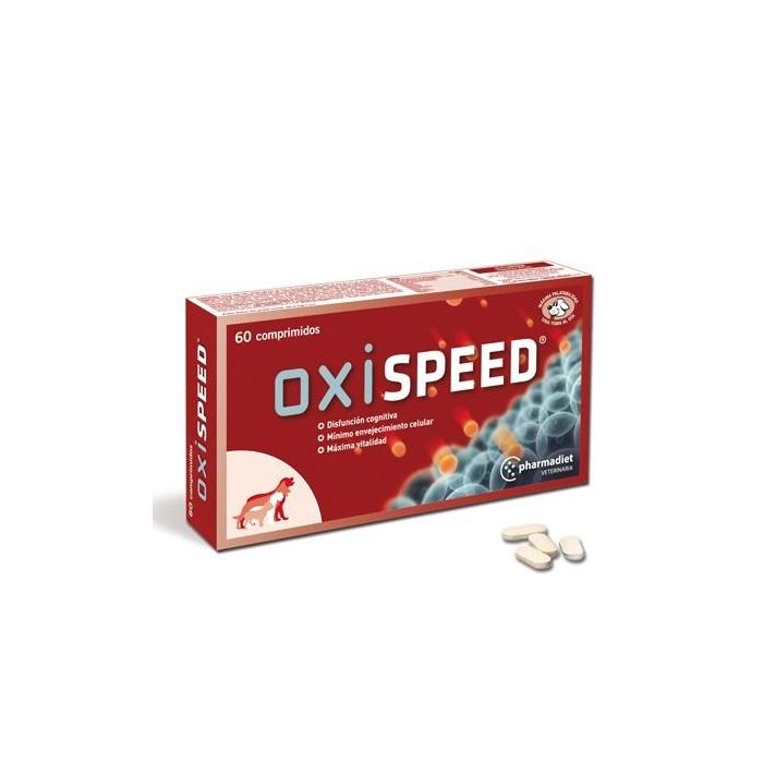 Pharmadiet Oxispeed 60cp Complemento Nutricional para Animales Geriátricos Pharmadiet Oxispeed 60cp Complemento Nutricional para Animales Geriátricos