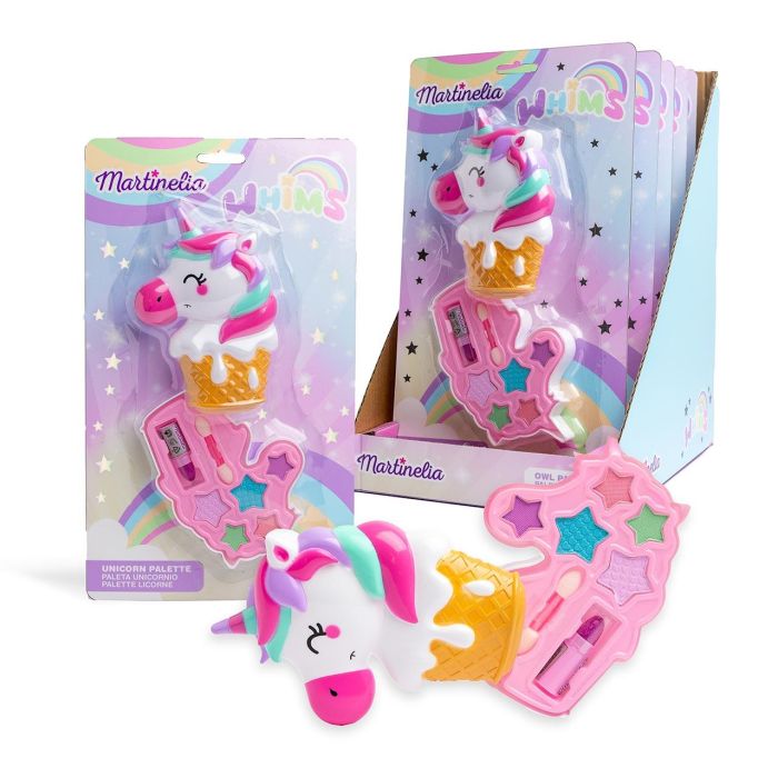 Martinelia 85431 Paleta de Maquillaje Whims Unicorn con 5 Sombras de Ojos Brillantes y Pintalabios 4