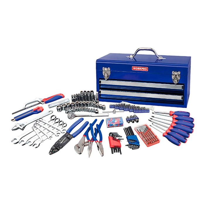 Workpro Maleta de Herramientas Mecánicas, 239 Piezas (Métrico) para Mecánicos 0 Workpro Maleta de Herramientas Mecánicas, 239 Piezas (Métrico) para Mecánicos 0
