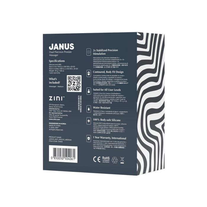 Plug Anal ZINI Negro 9