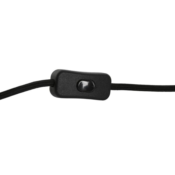 DKD Home Decor Lampara Sobremesa Moderno Dorado Negro Resina 30 x 59 x 30 cm 4