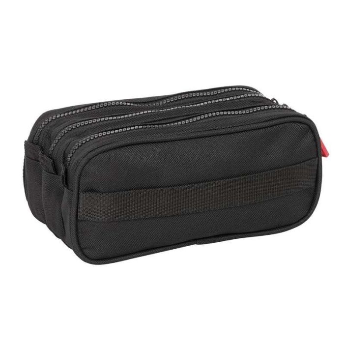 Bolso Escolar Portatodo Safta Triple Big F.C. Barcelona Black 80x215x100 mm 2 Bolso Escolar Portatodo Safta Triple Big F.C. Barcelona Black 80x215x100 mm 2